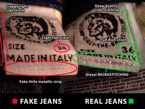 real vs fake diesel tags